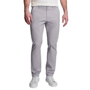 NEW English Laundry Men's 30x29 Straight Fit Gray Chino Pants Cotton Blend